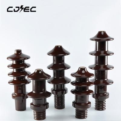 China Best Price High Temperature Resistance China Factory 36kv High Voltage Transformer Porcelain Bushing Insulators for sale