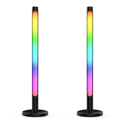 China Modern 3D Effect Led Vertical Meteor Tube Dmx RGB Light For Disco Wedding Stage Decorated Clear Luminous Body Lamp Customized PVC Shell for sale