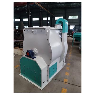 China Powder Single Used Animal Feed Shaft Paddle Mixer Feed Mixer for sale