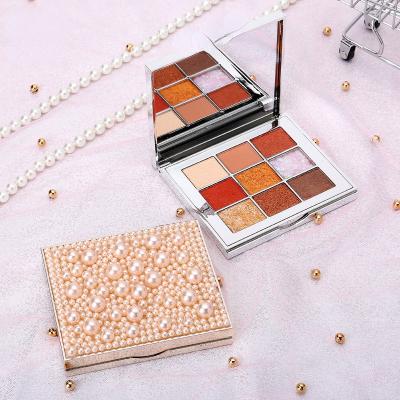 China EYES Admiration Pearl Eyeshadow Shimmer Pearl Glitter Waterproof Eyeshadow Palette Cheap for sale