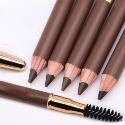 China Double-headed eyebrow pencil waterproof lasting not easy to fade waterproof and anti-faint eyebrow pencil for sale