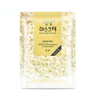 China General white rice moisturizing and nourishing rice thoroughly study the silk mask very well for sale