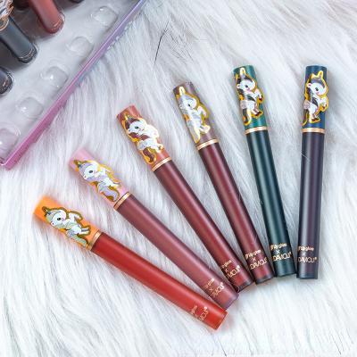 China Affordable Velvet Waterproof Matte Student Lip Gloss Air Lip Gloss Mud for sale