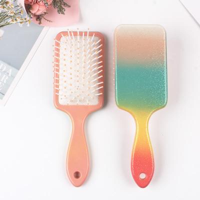 China Wholesale Fashionable Hairdressing Starry Comb Massage Sky Appearance Airbag Plastic Comb for sale