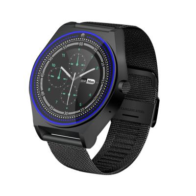 China Smart Watch 1.22 Inch Metal Touch Screen High Quality Strap N9 Smart Watch Round Touch Screen Support SIM Card and Camera for sale