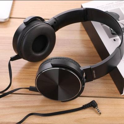 China Wholesale New High Quality Perfect Sound T-450 Metal Wired Bass Stereo Sound Headphone Headset Sports Earphone With MIC for sale