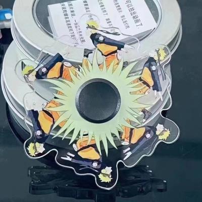 China Hot Popular 3D Running Toy 3D Running Toy Popular Cartoon Finger Spinner Stress Relief Gyro Compass Animated Spinner Gift For Kids for sale