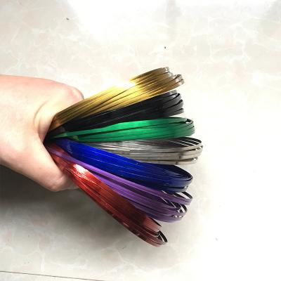 China Newest Hot Rainbow Multicolor Magic Decompression Color 3D Bangle Stainless Steel Magic Ring Flowing Ring Stainless Steel Magic Ring for sale