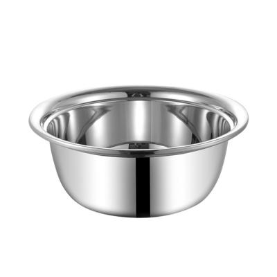 China Wholesale American Style Stainless Steel Salad Baking Rolls Custom Mixing Bowls For Kitchen Serving for sale