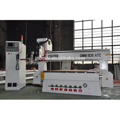 China Building Material Shops Hot Sale Atc 1530 CNC Iron Railings Laser Wood Carving Machine For Furniture Home Appliance for sale