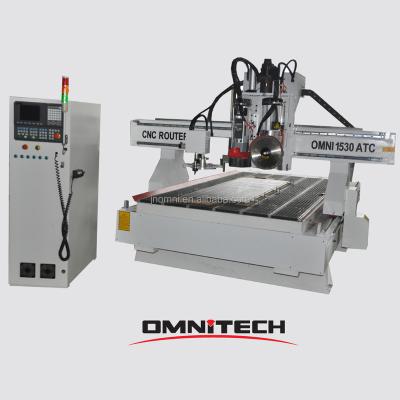 China Building Material Shops Professional Low Cost CNC 1325 Dual Heads Engraving CNC Router Machine for sale