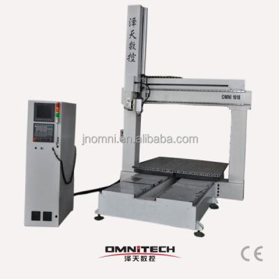 China Building Material Shops 4 Axis Turn Axis ATC CNC Routers With Heavy Duty for sale