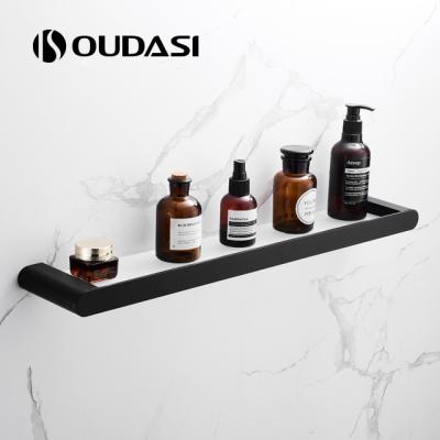 China Bathroom Glass Shelf Triangle Fashion Wall Mount Bathroom Shelf Shower Glass Shelf for sale