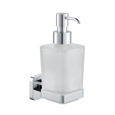 China Modern Bathroom Accessories Liquid Soap Dispensers Foam Soap Dispenser , Durable Wall Mounted Wall Mouted Glass for sale