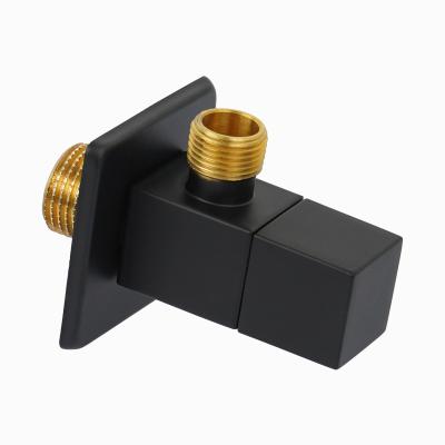 China Hot Sale Modern New Design Wholesale Brass Cartridge Angle Valve Wash Basin Angle Valve For Toilet for sale