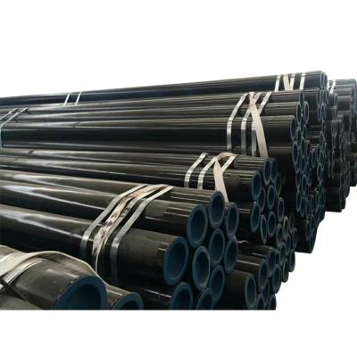 China Structural pipe astm a53 GR b stkm13c a106 5.5mm 7.5mm 6mm hot rolled carbon black seamless steel pipe for sale