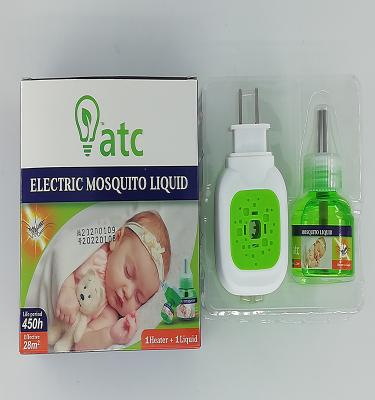 China Sustainable Indoor Mosquito Liquid Heater With Electric Liquid Mosquito Prallethrin for sale