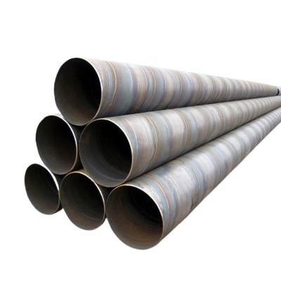 China Pipeline Floating Pontoon Welded Steel Pipes High Strength Spiral Carbon Steel Pipe for sale