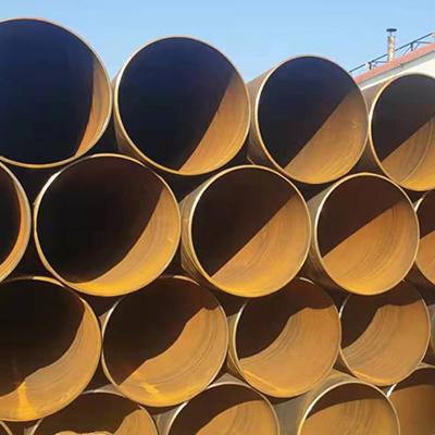 China Large Diameter Ms Carbon Steel Welded Pipe API 5L X42 X52 X56 X60 X70 SSAW for sale