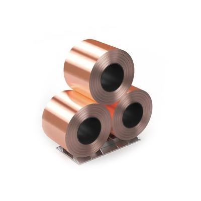 China C1100 C1020 C1220 Copper Strip Roll Corrosion Resistance Copper Sheet Roll for sale