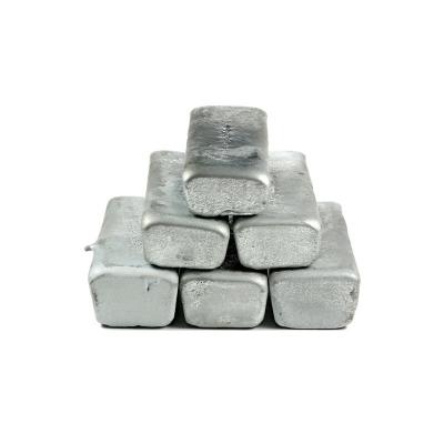 China Hoogwaardig zuiver zink gieten Premium zink metalen ingots speciaal type zink ingot Te koop