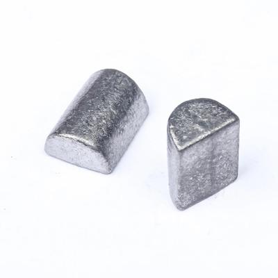 Chine Ingots de plomb rectangulaires à haute pureté 97,5% Ingots métalliques en alliage d'antimoine à vendre