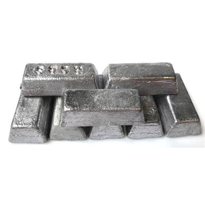 China High Purity 99.99% Aluminium Ingot  A5 A6 A7 A8 Rust Resistance Custom for sale