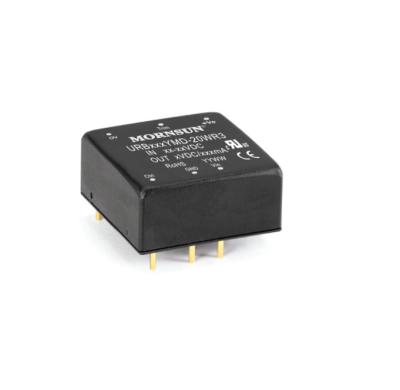 China Ultra Size Input and Set Single Output High Efficiency 24V/20W URB4824YMD-20WR3 URB4824YMD-20WR3 of Mornsun DC-DC Converter for sale