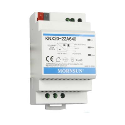 China Mornsun AC-DC KNX Bus Power Supply Industry Power Supply 30V/19.2W KNX20-22A640 KNX KNX20-22A640 for sale