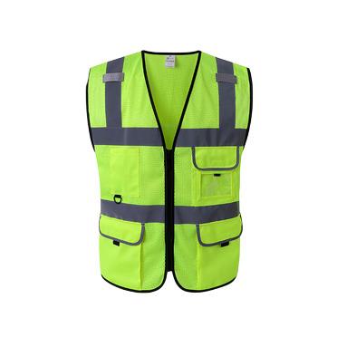 China High Visibility Hi Vis Work Safety Reflective Clothing Water Proof Vest Safety Reflective Personal Construction Tape Vest Vest for sale