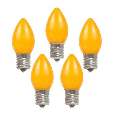 China Ceramic Christmas Light E12 Led Christmas Bulbs For Subway Christmas for sale