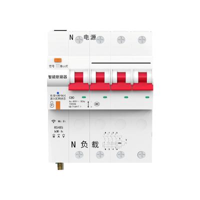 China Smart WIFI RS485 Leakage Protection Switch Mobile Phone Circuit Breaker CIN=10kA for sale