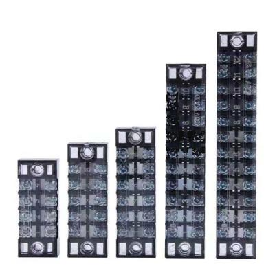 China Electrician Factory Direct Spot TB-1510 1512 1506 Terminal Lug Wiring Panel 15A 10 Bit Wiring Seats for sale