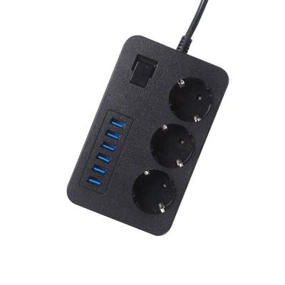 China Industrial European Standard German Standard European Standard Plug Converter USB Terminal Block Socket for sale