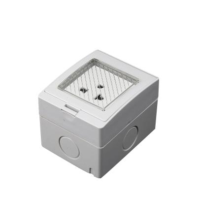 China Residential / Multi-Purpose American Wall Outlet American ABS Three-Hole Panel Socket Plastic Socket for sale