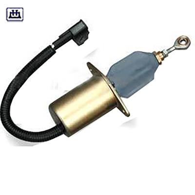 China Truck Engine 24V 6CTA QSL 6CT 6L Fuel Shut Off Solenoid Valve Fuel Cut FOR Cummins 37Z36-56010A 3977620 for sale