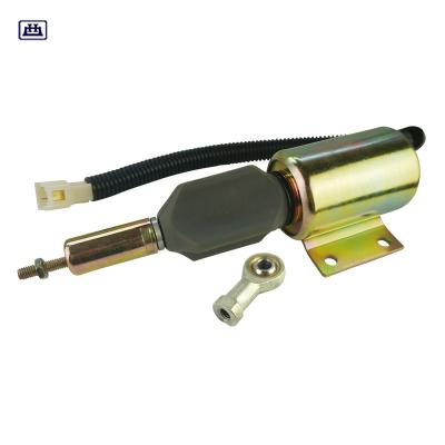 China Truck Engine Durable 3926411 3926412 12V Stop Solenoid RE502473 SA-4257-12 Interrupt Solenoid For Cummins Road Roller Harvester for sale