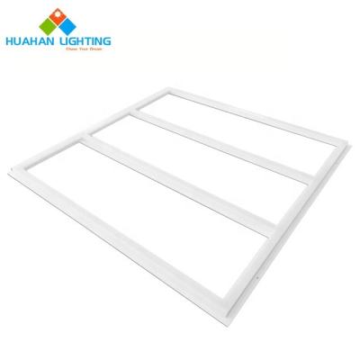 China Aluminum Frame+PC Cover 2x2 LED Ceiling Grid Light Grill LED Frame Edge -60x60 Light Bed - 3000K/4000K/6500K for sale