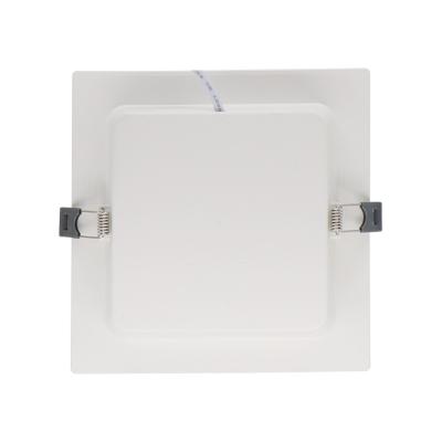 China High Power 9w Modern Ultra Thin Square Plastic Backlit Ceiling Panel Led Light Housing for sale