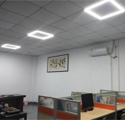 China Aluminum + Square Shape PC Line Led Panel Light Led Panel Frame Light for sale