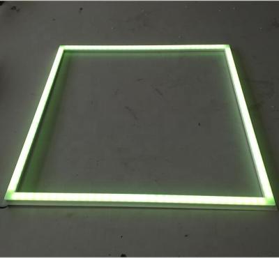 China Entertainment Venues 595x595mm 24W SMD5050 With Remote Controller RGB Led Flat Panel Wall Light for sale