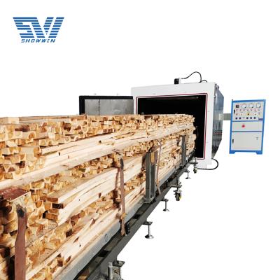 China Vacuum Wood Drying Wood Generator Radio Frequency Dryer Kiln / Operating Equipment for sale