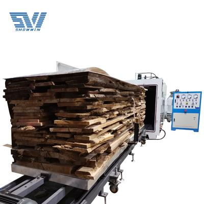 China Wood Drying Equipment Vacuum Wood Chip Drying Machine Solid High Frequency Timber Dryer for sale