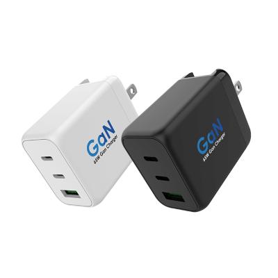 China Newest MOBILE PHONE GaN Technology 65W High Power Type-C Palladium Wall Travel Charger for Mobile Phone/Laptop/Tablet for sale