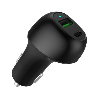 China Fastest Charging 3.0 Product 36W Mobile Phone Fast Charging Type-C PD USB Car Charger For Mobile Phone for sale