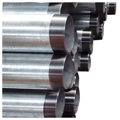 China Structure Pipe ASTM A53 Schedule 40 Hot Dip Galvanized Steel Tube NPT Threaded 6 Inch Galvanized Pipe for sale