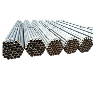 China Structure Pipe ASTM A53 Black Erw Steel Pipe Schedule 40 , Black Welding Carbon Steel Pipe For Oil And Gas for sale