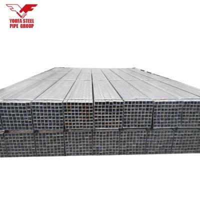 China Standard Structure Pipe JISG3466 Hot Dip Galvanized Rectangular And Square Welded Steel Pipe / Tube for sale