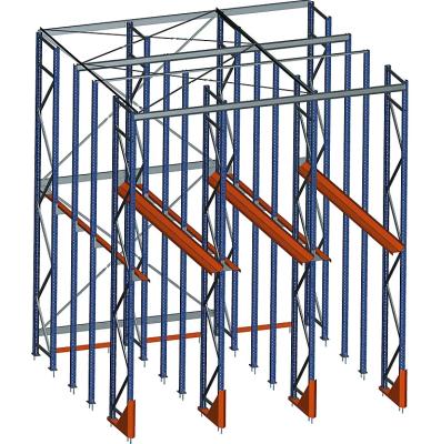 China Single or Double Sided Lightweight Corrosion Protection Wood or Building Materials Storage Shelves Racks Custom Cantilever Racking for Warehouse for sale