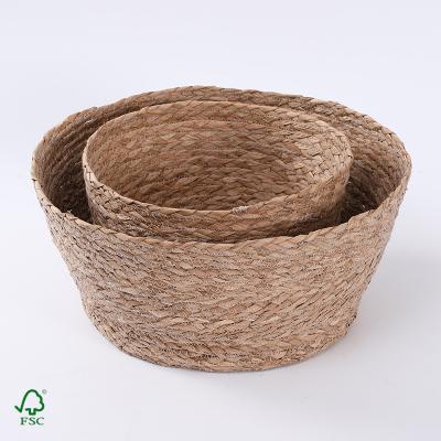 China Sustainable Class High Quality Laundry Woven Vegetable Plankton Baskets for sale